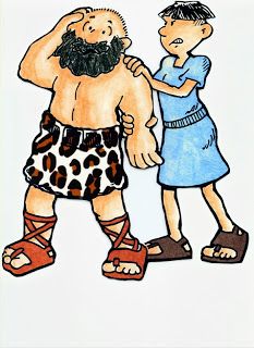 Samson And Delilah Clipart