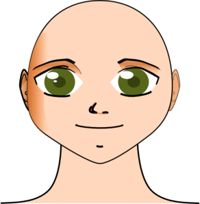 292x297 Samson Head Clip Art