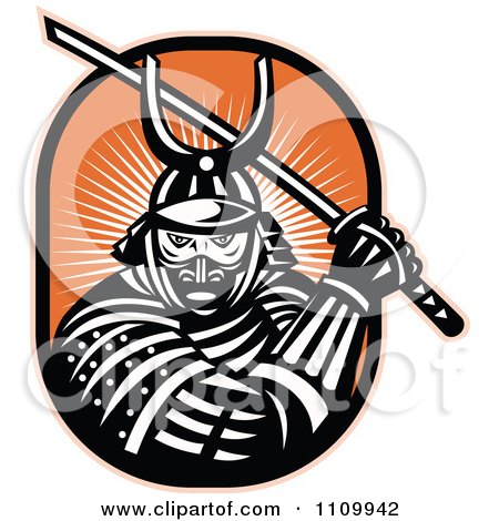 450x470 Royalty Free (Rf) Samurai Warrior Clipart, Illustrations, Vector