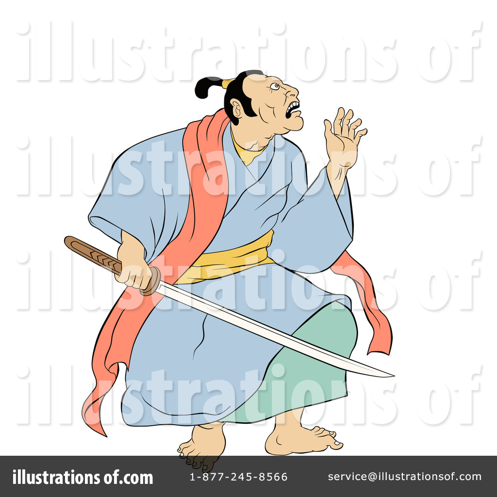 1024x1024 Samurai Warrior Clipart