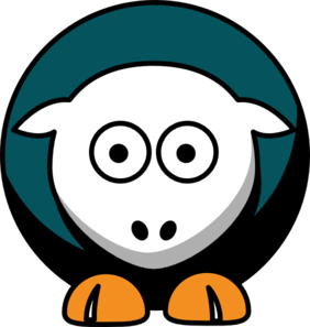 282x297 Sheep San Jose Sharks Team Colors Clip Art