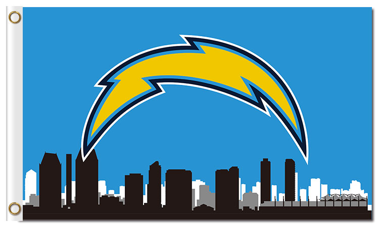 750x450 Nfl San Diego Chargers 3x5 Feet Polyester Flags For Life [E1x743