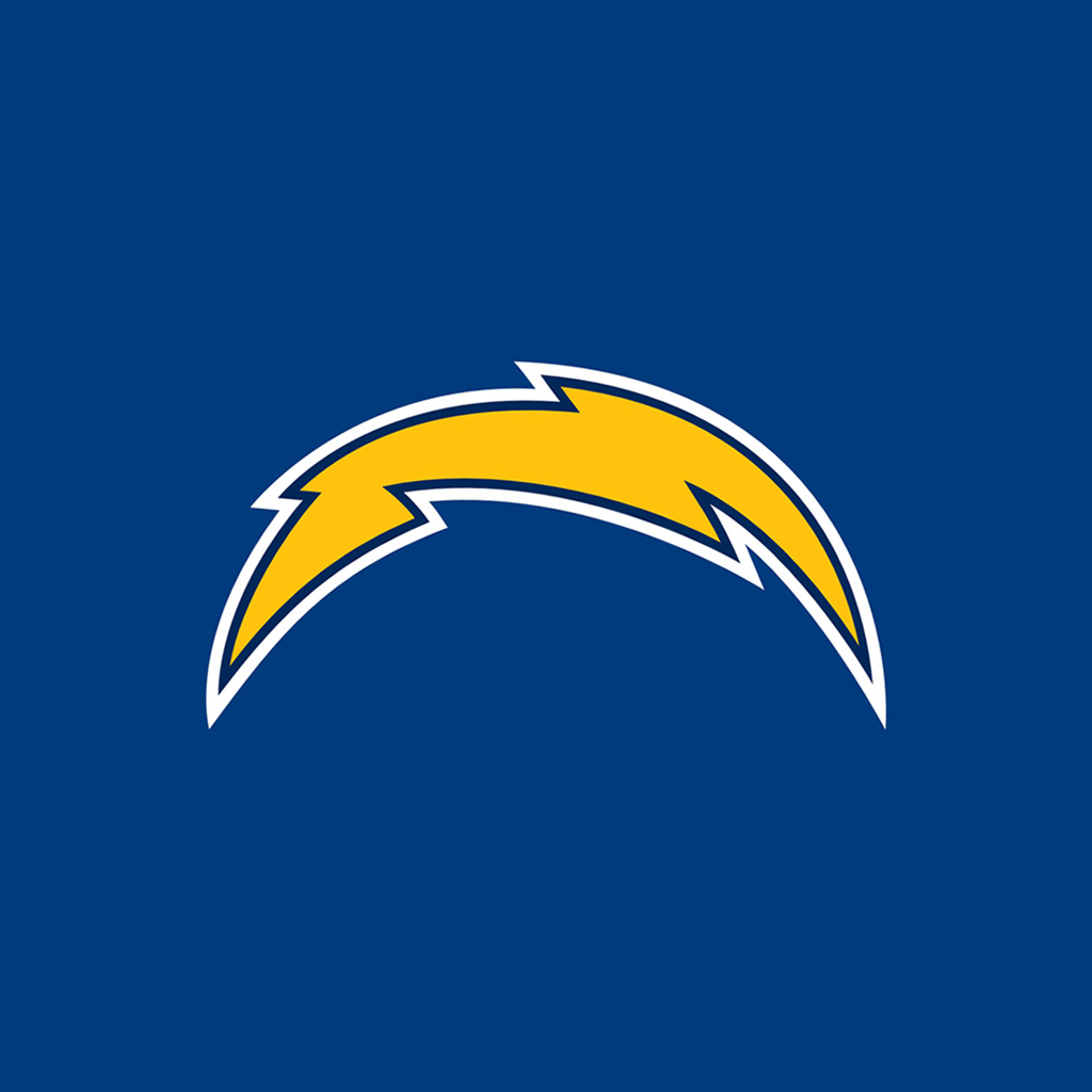 1024x1024 Ipad Wallpapers With The San Diego Chargers Team Logos Digital