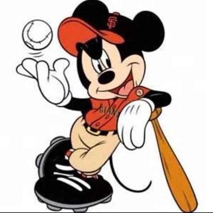 720x720 Mickey Mouse Is A San Francisco Giants Fan 2017 Disney Spring