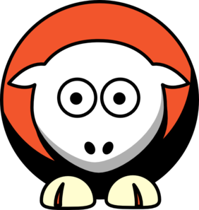 282x297 Sheep San Francisco Giants Team Colors Clip Art