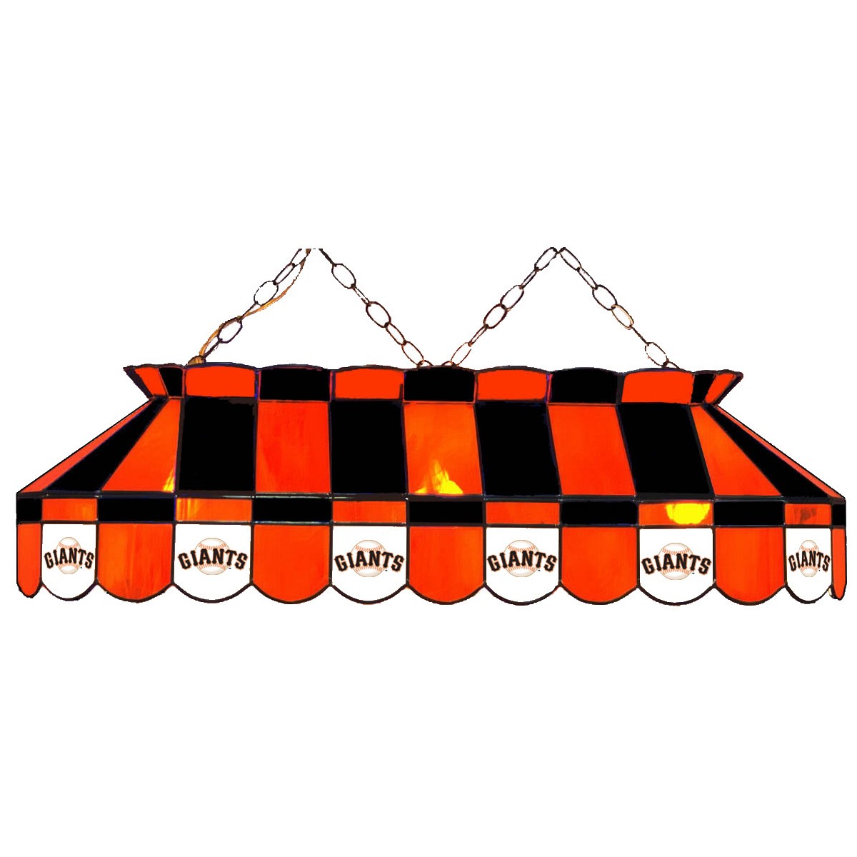 1200x1200 8' Mlb San Francisco Giants Team Logo Pool Table