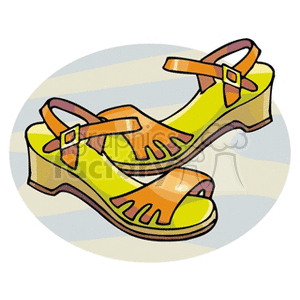 300x300 Royalty Free Shoes5 138336 Clip Art Images, Illustrations