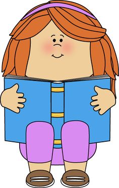 236x374 Free Clipart Kids Reading Collection