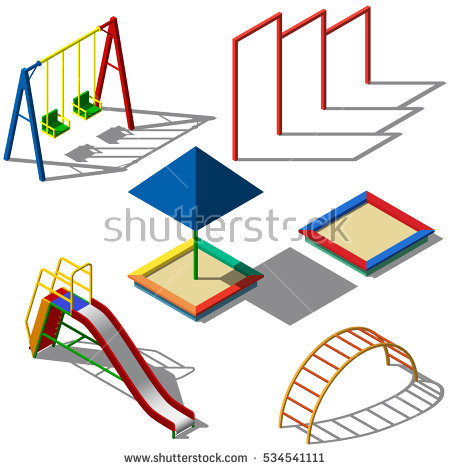 450x470 Swing Clipart Children's Playground