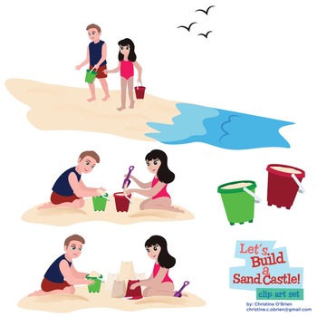 350x350 Sand Castle Clipart Teaching Resources Teachers Pay Teachers
