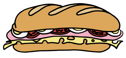 500x229 Sandwich Clip Art Free Clipart Panda