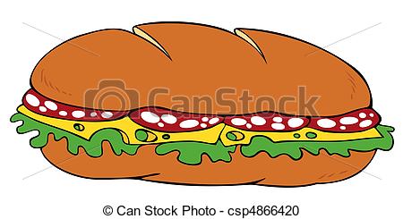 450x245 Sandwich Clipart Submarine Sandwich Clip