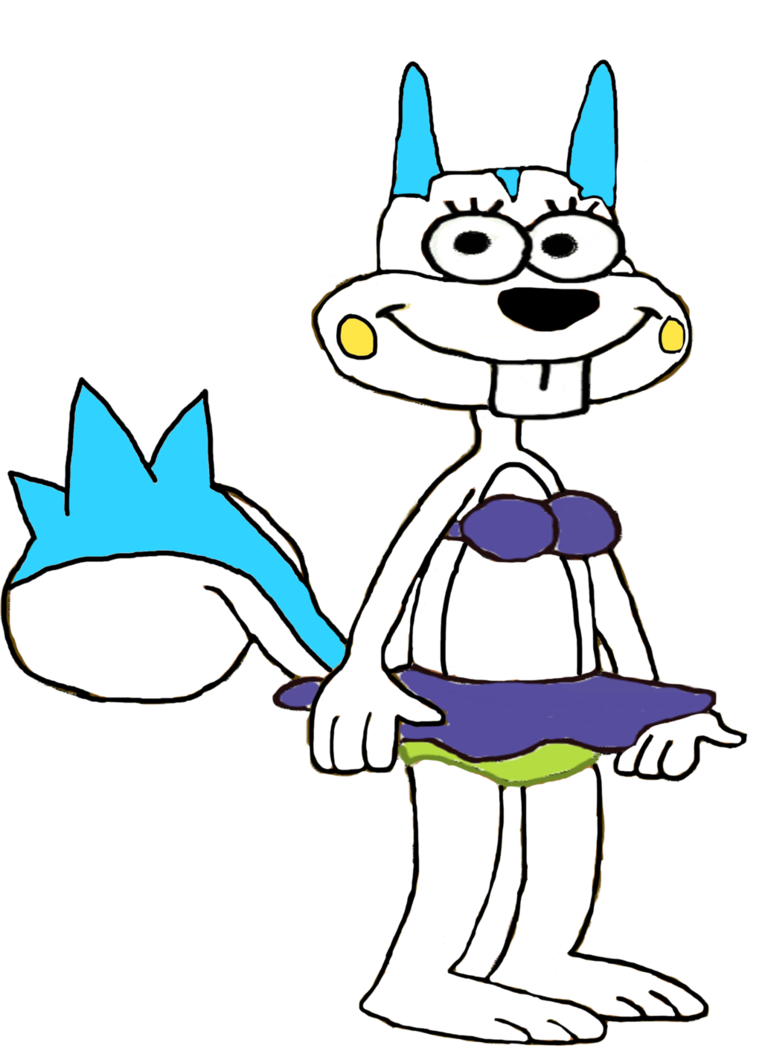 762x1048 Sandy Cheeks The Pachirisu By Darthraner83