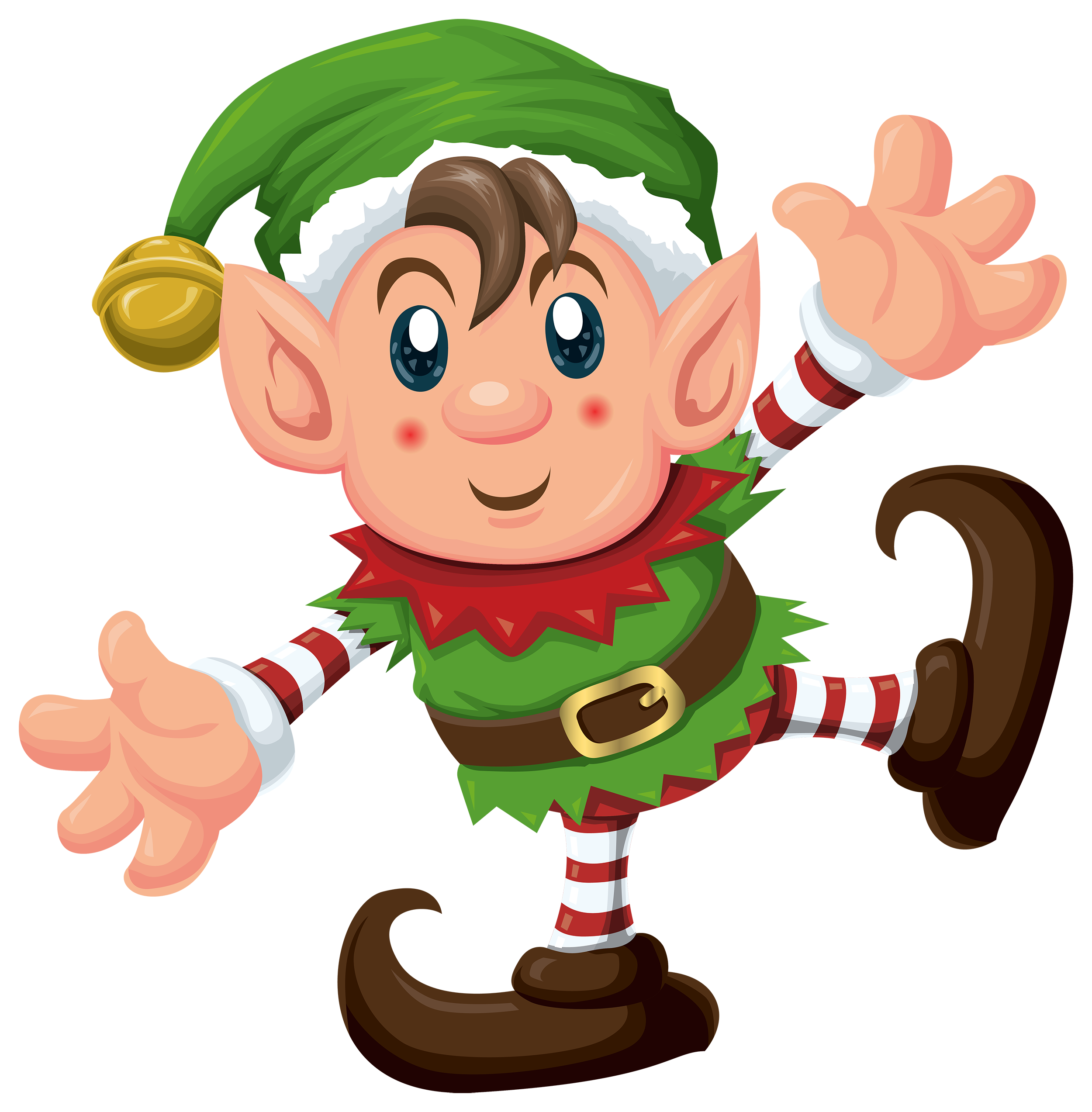 2500x2546 Cute Elf Png Clipart