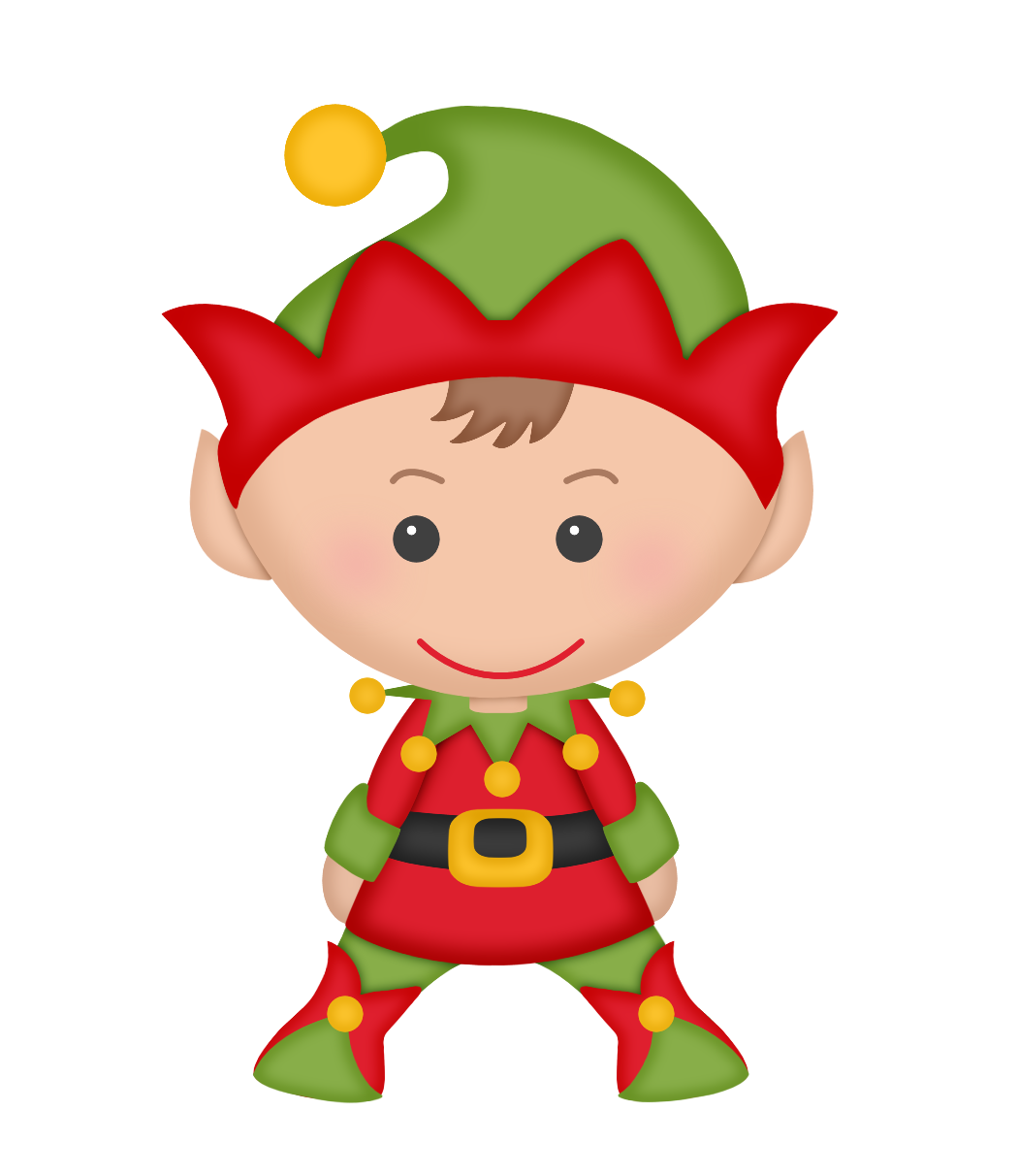 1050x1212 Elves Of The Helping Santa Clip Art. Oh My Fiesta! In English
