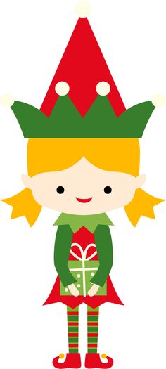 236x525 Christmas Boy Elf Clip Art Clip Art