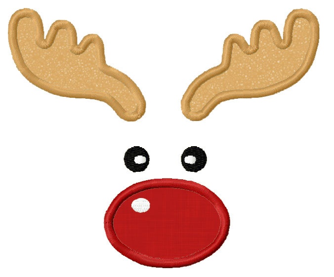 676x561 Reindeer Face Clipart