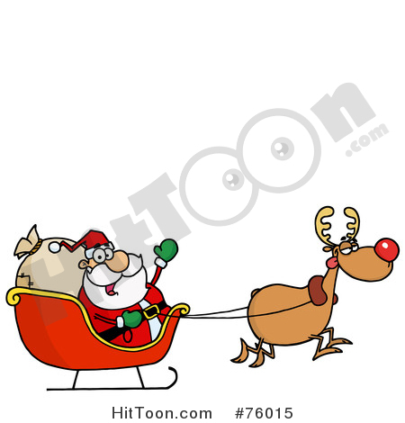 450x470 Sleigh Clipart