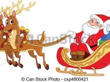 220x165 Christmas Sleigh Clipart