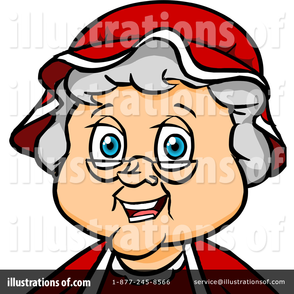1024x1024 Mrs Claus Clipart