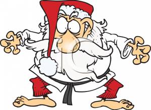 300x219 Mean Santa Claus Clipart