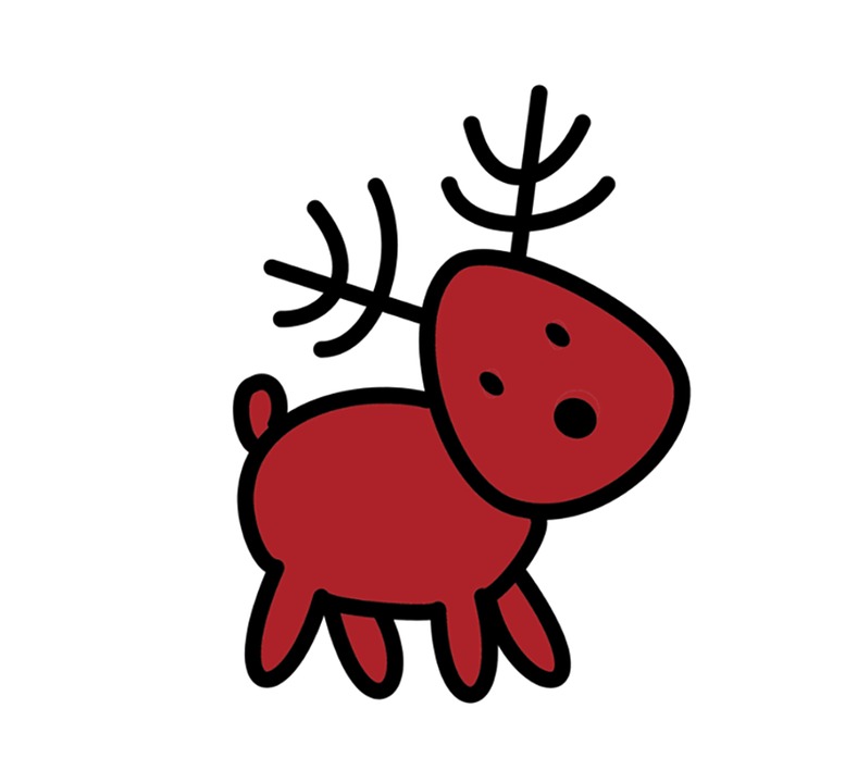 777x720 Santa Sleigh Clipart