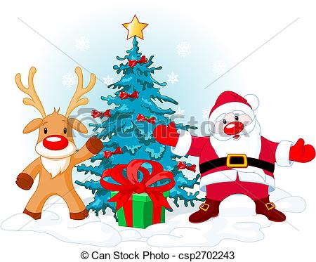 450x373 Rudolph The Red Nose Reindeer Vector Clip Art Eps Images. 82