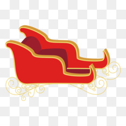 260x260 Santa Claus Sled Silhouette Reindeer Clip Art