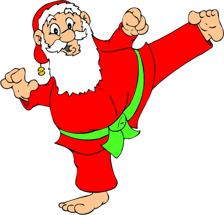 744x715 Ninja Santa Cliparts