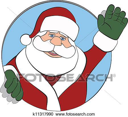450x411 Santa Claus Waving Clipart Amp Santa Claus Waving Clip Art Images