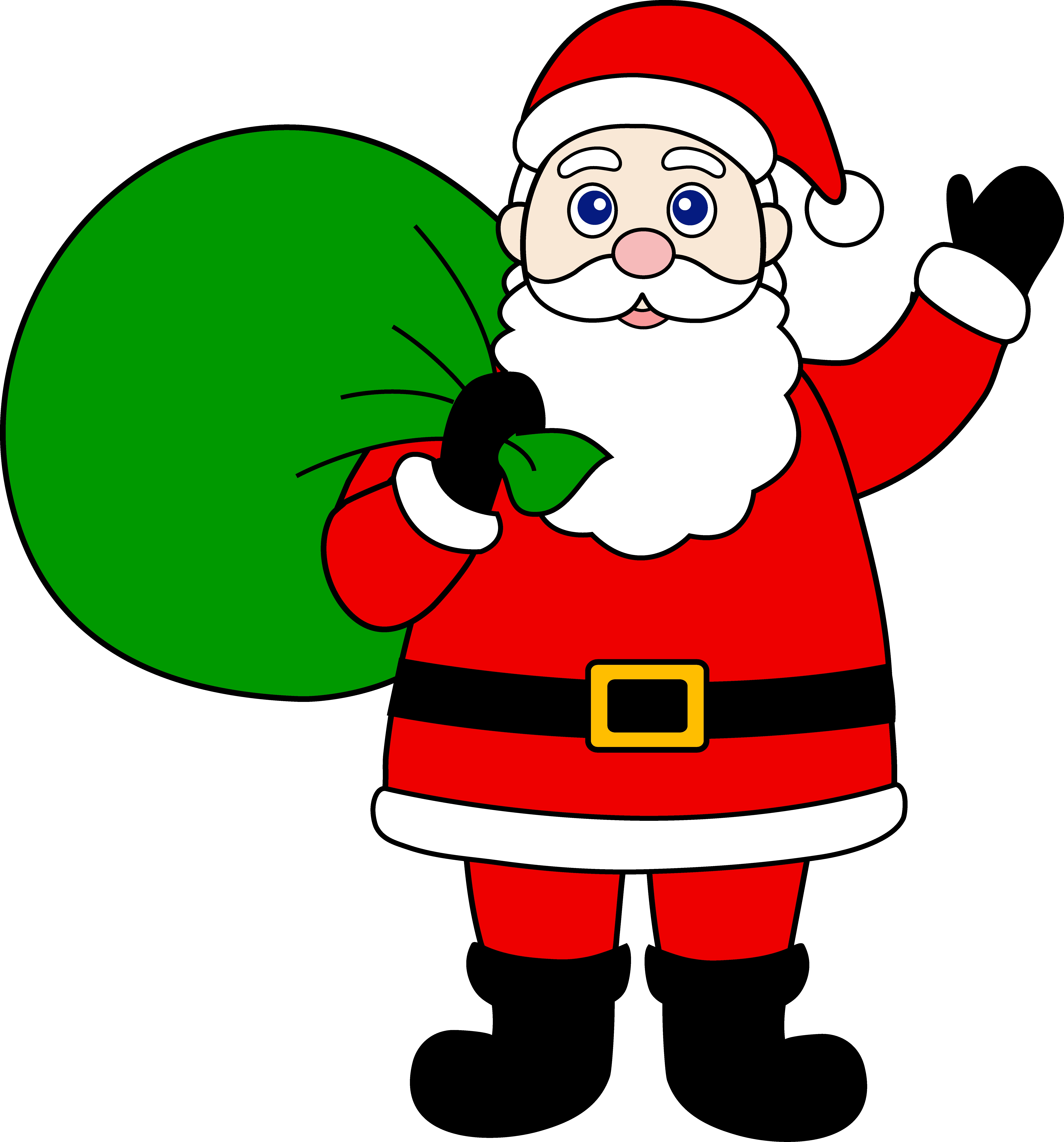 7060x7577 New Santa Clipart Design