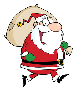 252x300 Santa Claus Cartoon Clipart Clipart Panda