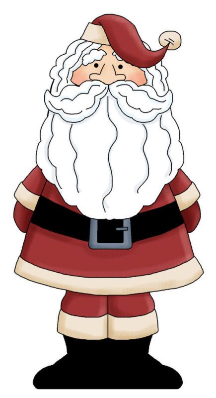 435x800 Christmas Santa Clip Art Clip Art