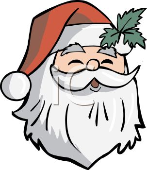 303x350 Laughing Santa Clip Art 101 Clip Art