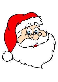 Santa Claus Face Clipart at GetDrawings | Free download