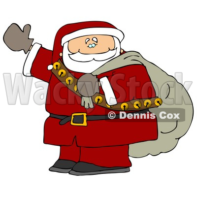 400x400 Santa Claus Is Coming To Town Clipart Picture Djart