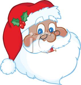 284x300 A Facial Picture Of Santa Claus