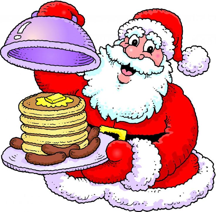 736x725 Breakfast With Santa Clipart