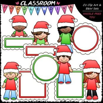 350x350 Santa Message Board Kids