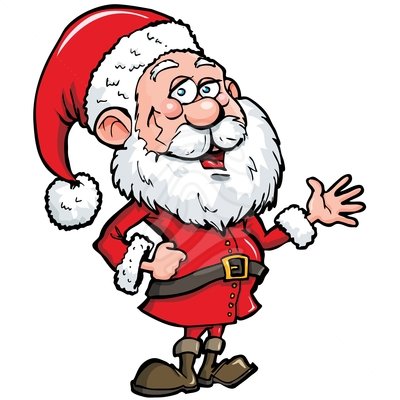400x400 Santa Beard Clipart