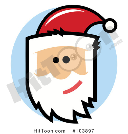 450x470 Santa Clipart