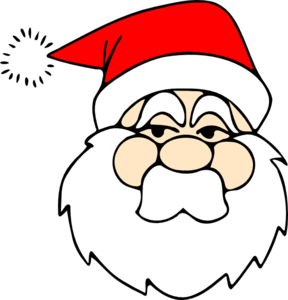 288x300 Santa Mask Clipart Amp Santa Mask Clip Art Images