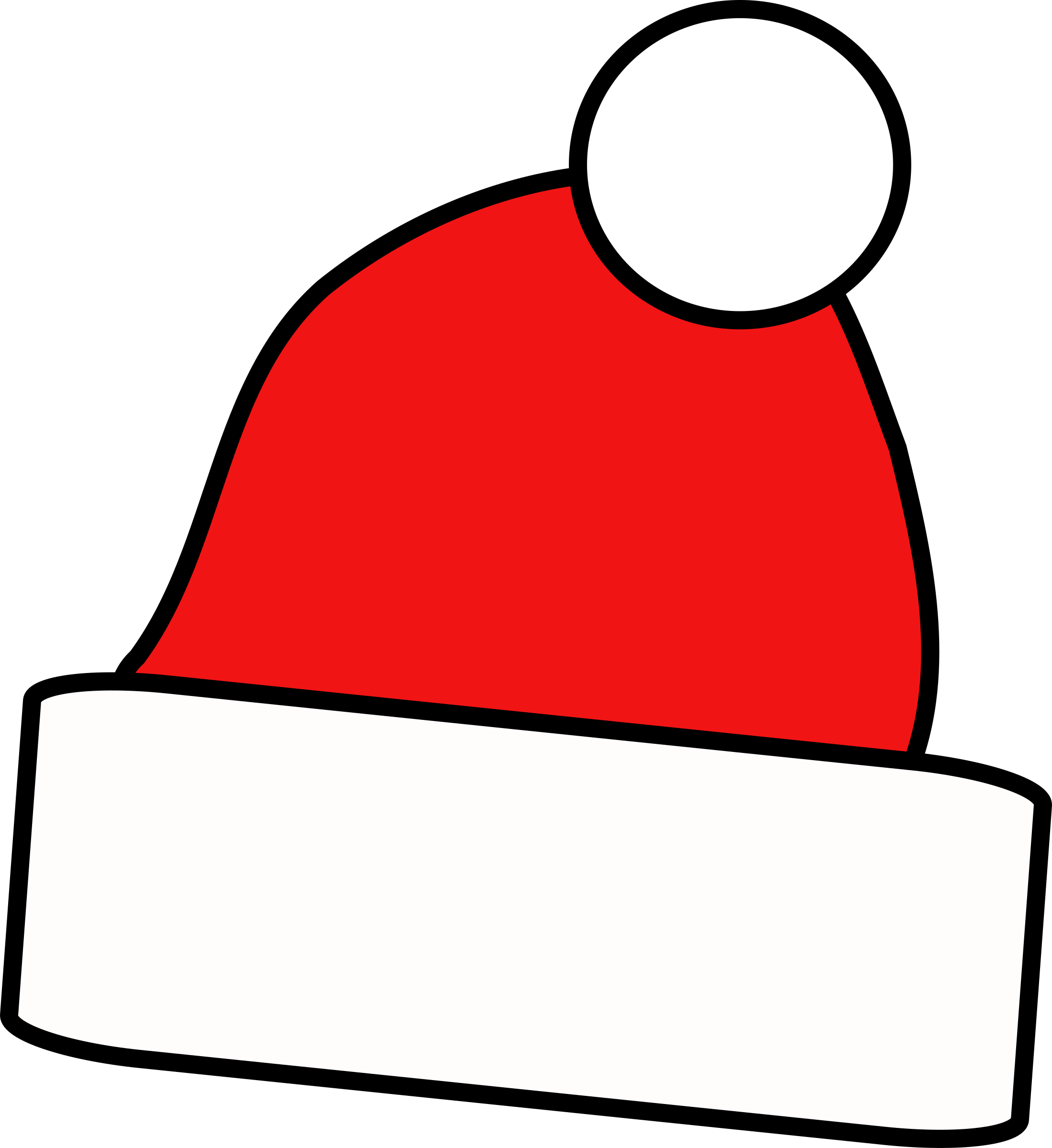 2199x2400 Santa Hat Clipart Cartoon Images Free Download