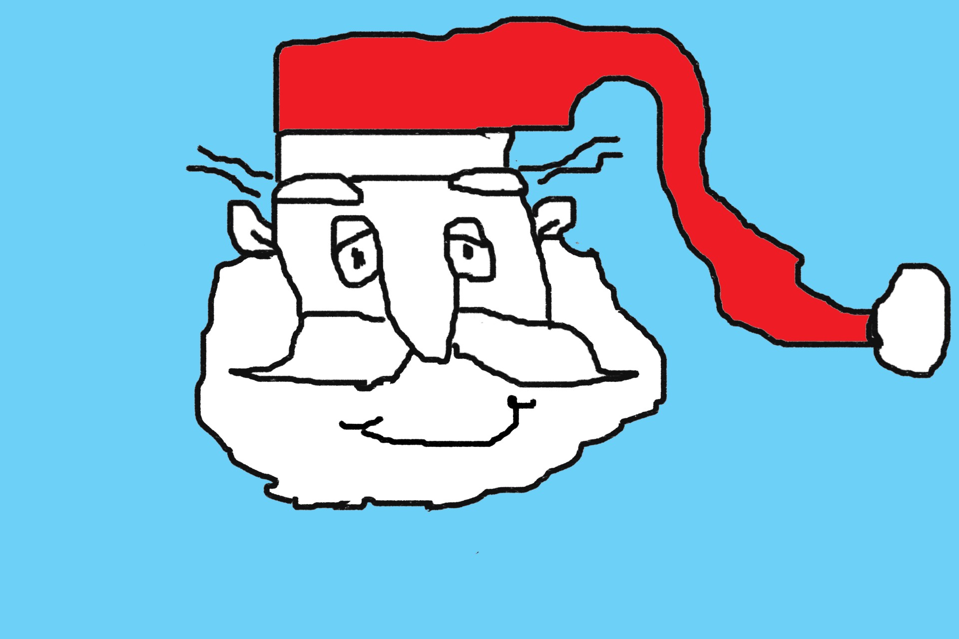 1920x1280 Santa Sleigh Clipart