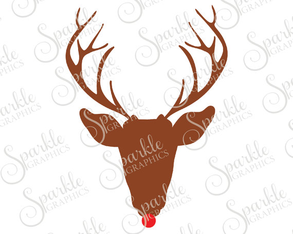 570x456 Rudolph Svg Christmas Svg Deer Red Nose Reindeer Santa Christmas