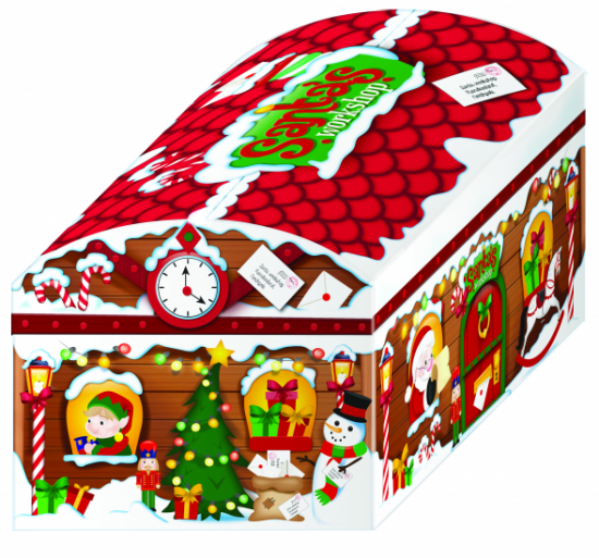 550x513 Santa's Workshop Chest 53cm X 35cm X 30cm Gee Tee's Uk