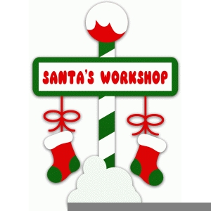 300x300 Clipart Santas Workshop Free Images