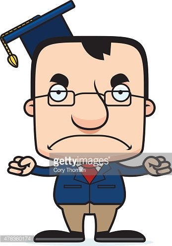 347x497 Cartoon Angry Teacher Man Stock Vectors