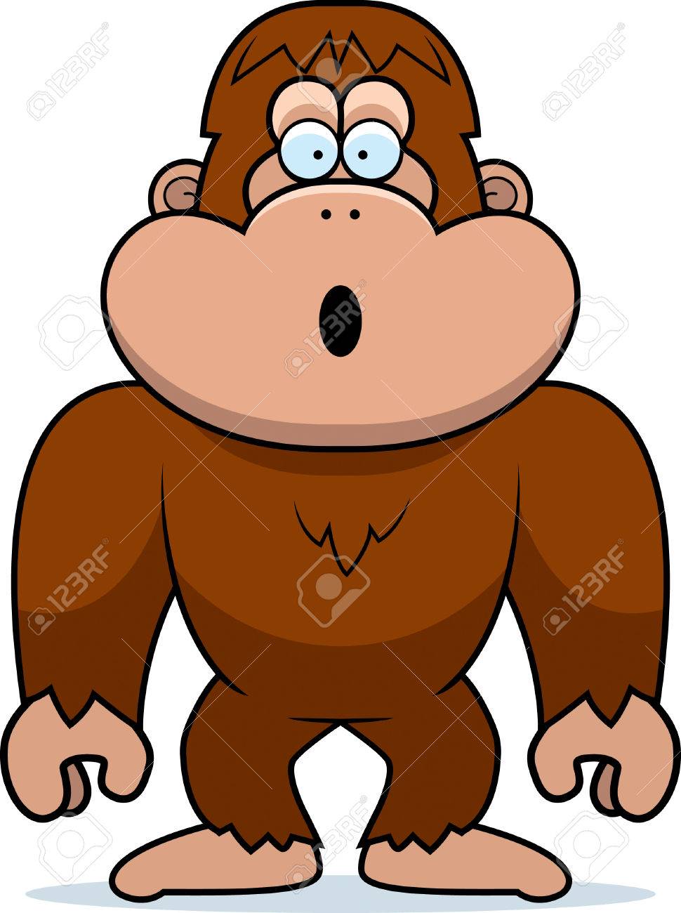 970x1300 Big Foot Clipart Sasquatch
