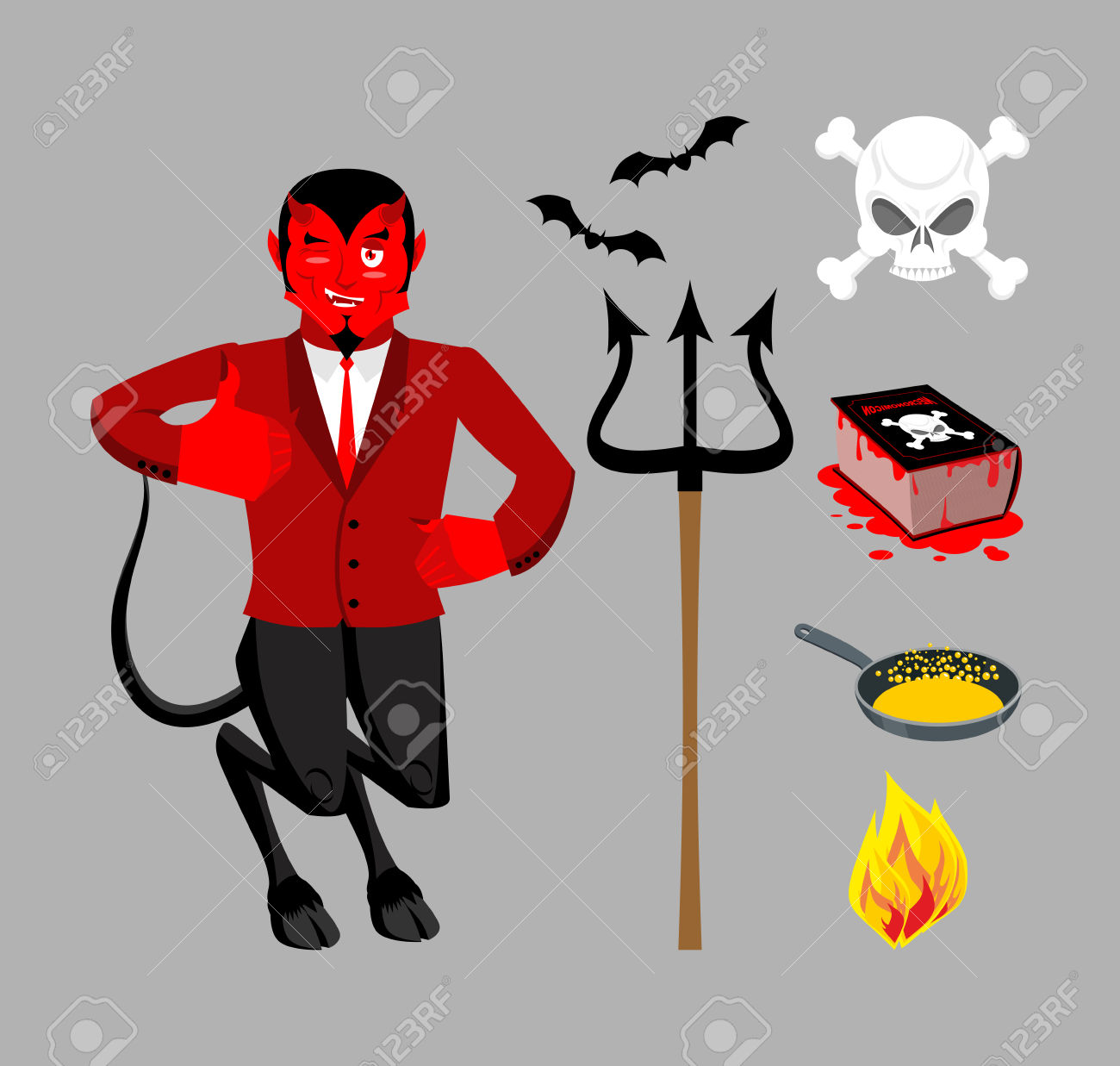 1300x1237 Satanism Clipart Trident